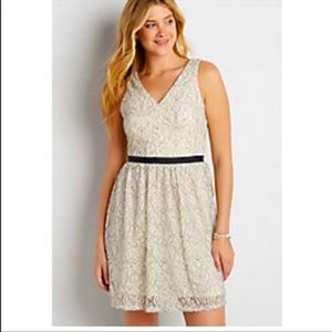 NWT Maurices Sleeveless Lace Dress